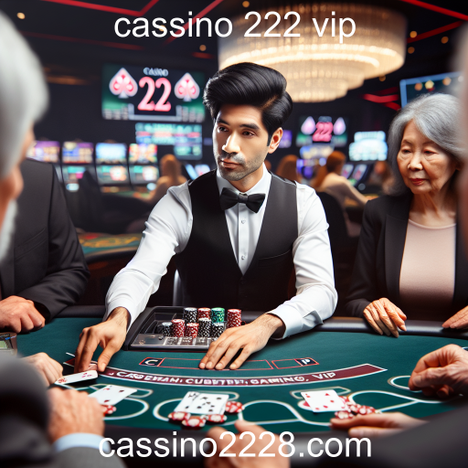 Experiência Imersiva com Jogos ao Vivo no Cassino 222 VIP